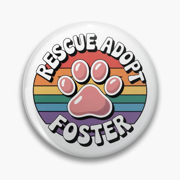 Item preview, Rescue Adopt Foster designed and sold by graphic-genie.