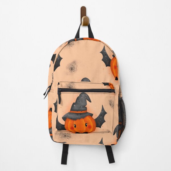 Item preview, Helloween pumpkin with witch hat, bow and spider designed and sold by jancajiravova.