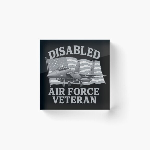 Item preview, Disabled Air Force Veteran F-15E Eagle T-Shirt Design designed and sold by getpressedshirt.