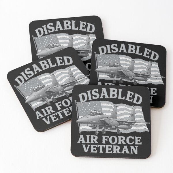 Item preview, Disabled Air Force Veteran F-15E Eagle T-Shirt Design designed and sold by getpressedshirt.