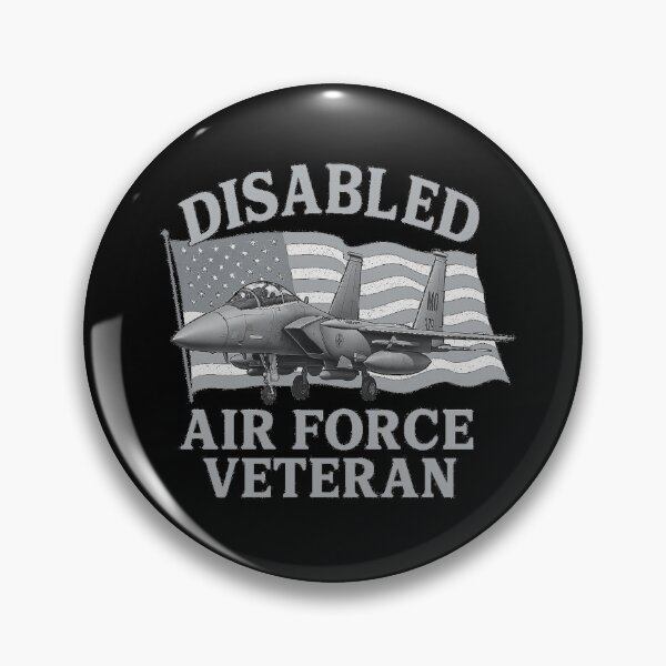 Item preview, Disabled Air Force Veteran F-15E Eagle T-Shirt Design designed and sold by getpressedshirt.