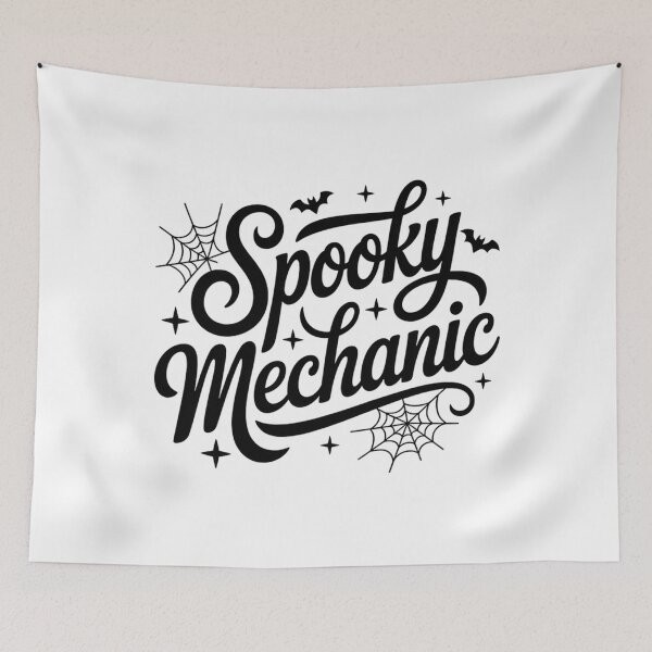 Item preview, Spooky Mechanic, Funny Mechanic Design Halloween Gift designed and sold by Oussinc.