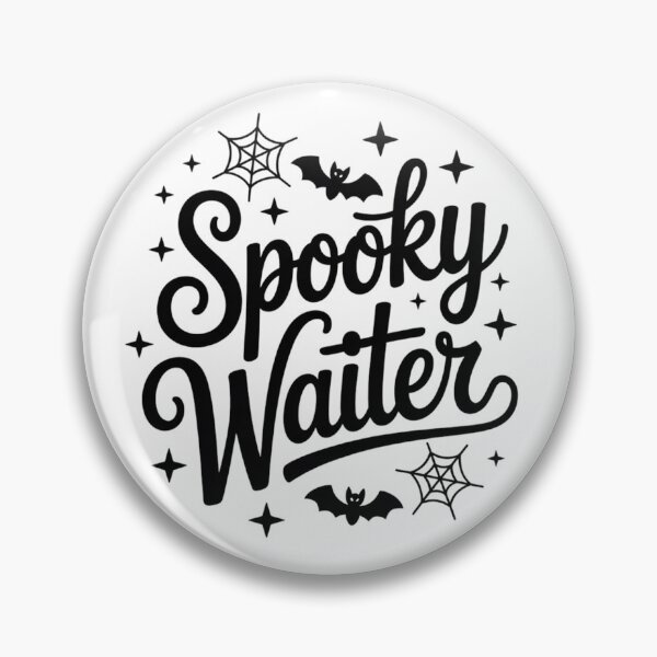 Item preview, Spooky Waiter, Funny Waiter Design Halloween Gift designed and sold by Oussinc.