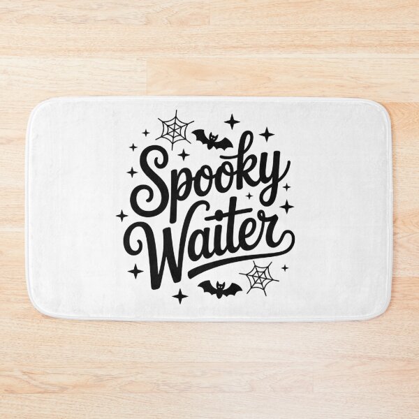 Item preview, Spooky Waiter, Funny Waiter Design Halloween Gift designed and sold by Oussinc.