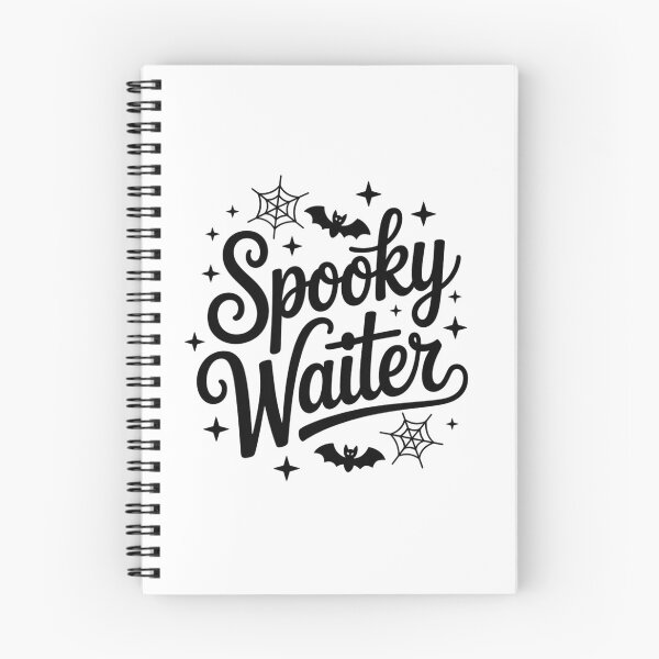Item preview, Spooky Waiter, Funny Waiter Design Halloween Gift designed and sold by Oussinc.