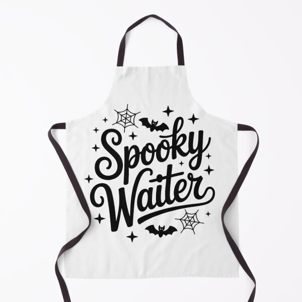Item preview, Spooky Waiter, Funny Waiter Design Halloween Gift designed and sold by Oussinc.