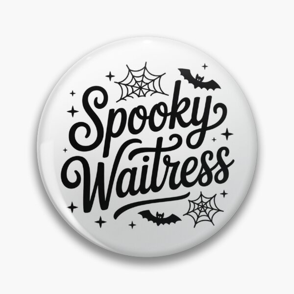 Item preview, Spooky Waitress, Funny Waitress Design Halloween Gift designed and sold by Oussinc.
