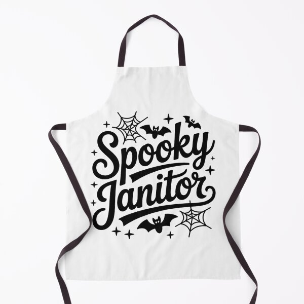 Item preview, Spooky Janitor, Funny Janitor Design Halloween Gift designed and sold by Oussinc.