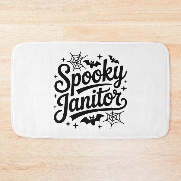 Item preview, Spooky Janitor, Funny Janitor Design Halloween Gift designed and sold by Oussinc.