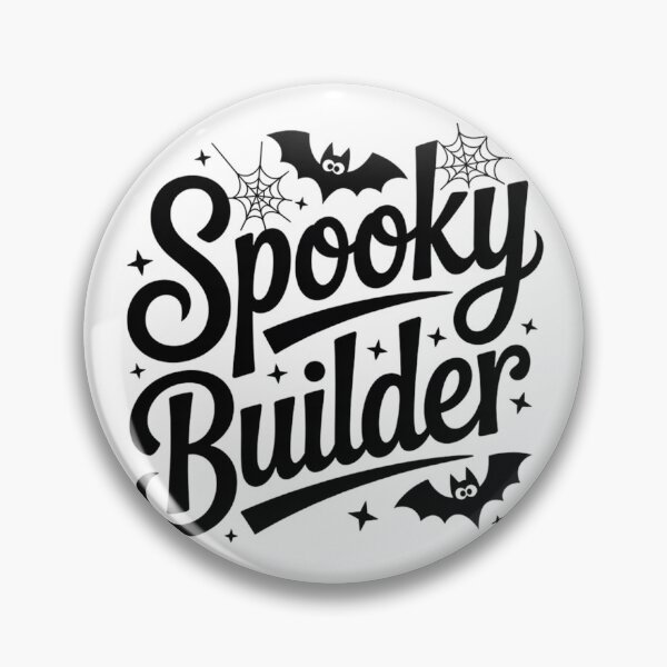 Item preview, Spooky Builder, Funny Builder Design Halloween Gift designed and sold by Oussinc.