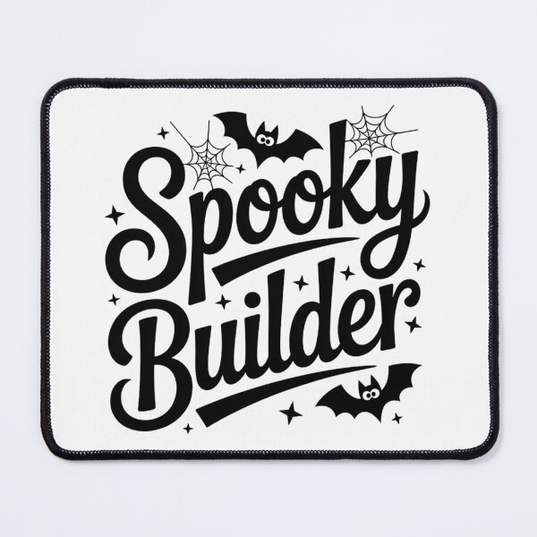 Item preview, Spooky Builder, Funny Builder Design Halloween Gift designed and sold by Oussinc.