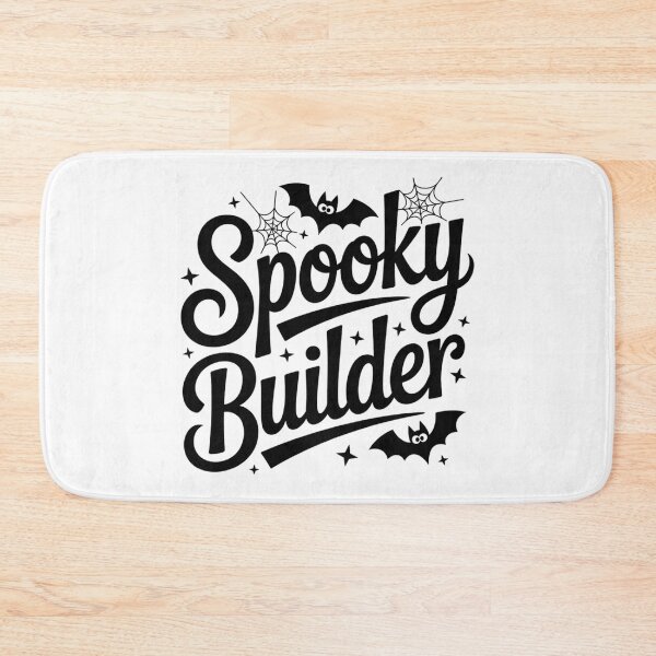 Item preview, Spooky Builder, Funny Builder Design Halloween Gift designed and sold by Oussinc.