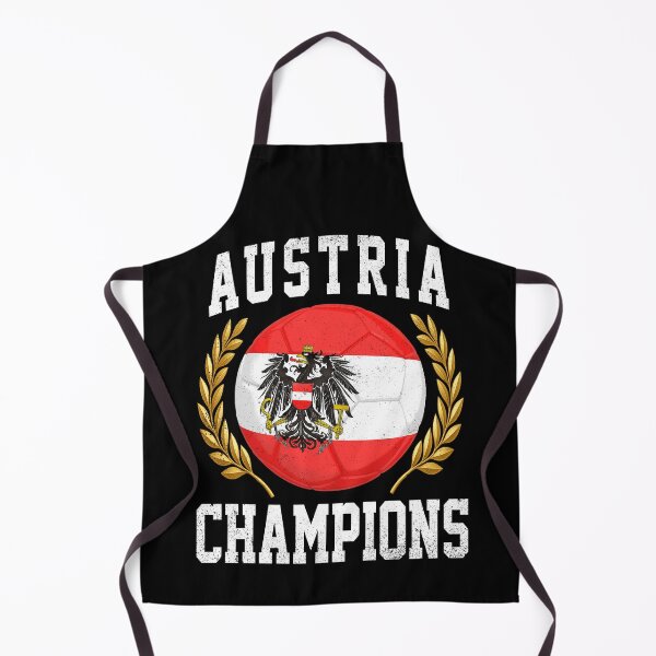 Item preview, SOCCER BALL FLAG CHAMPIONS - AUSTRIA - Fans and Teams for Men and Women T-shirt designed and sold by wallsandpatts.