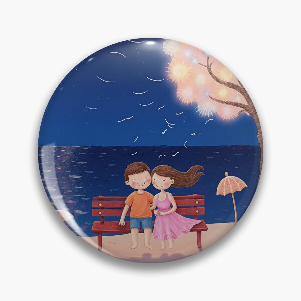 Item preview, Romantic Evening by the Sea designed and sold by Whimsical Hug.