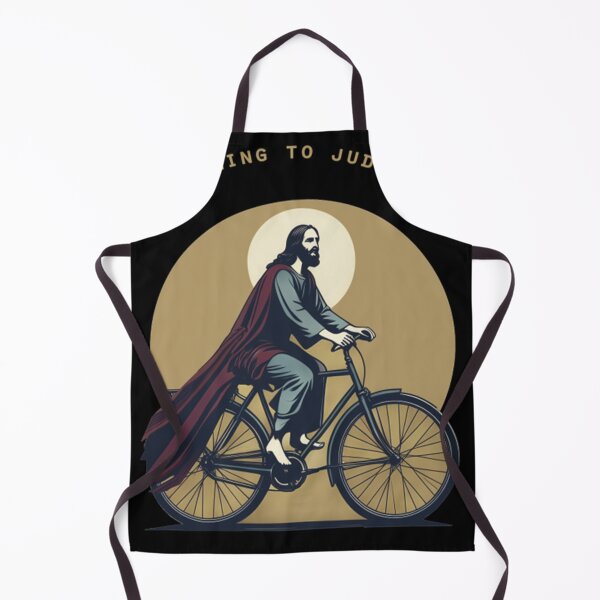 Item preview, Jesus Meme I' m coming, Jesus riding a bike designed and sold by CalistaVonRue.