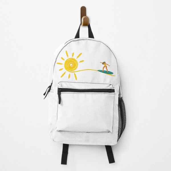 Item preview, Sunny Surf Vibes – Summer Girl on a Wave designed and sold by AysunSyf.