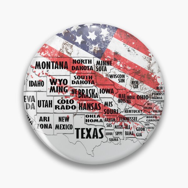 Item preview, USA Map flag designed and sold by ArtPrinted95.