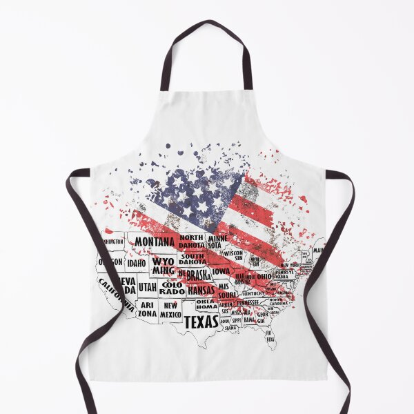 Item preview, USA Map flag designed and sold by ArtPrinted95.