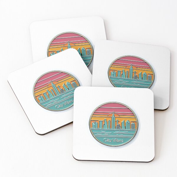 Item preview, City Skyline Sunset – Premium Reloaded Gift designed and sold by Imaginarium of Chaos falcon88 .