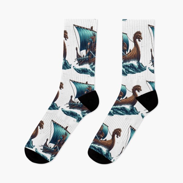 Item preview, Viking, ship, longship, Norse, maritime, nautical designed and sold by TrueArtVibes.