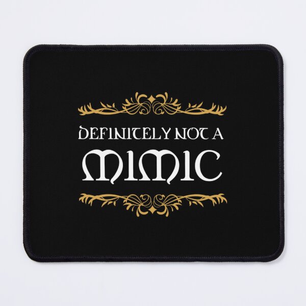 Item preview, Definitely not a Mimic Tabletop RPG Addict designed and sold by sochejoon35.
