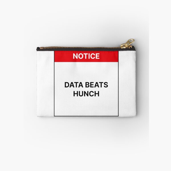 Item preview, Data beats hunch designed and sold by Jiben44.