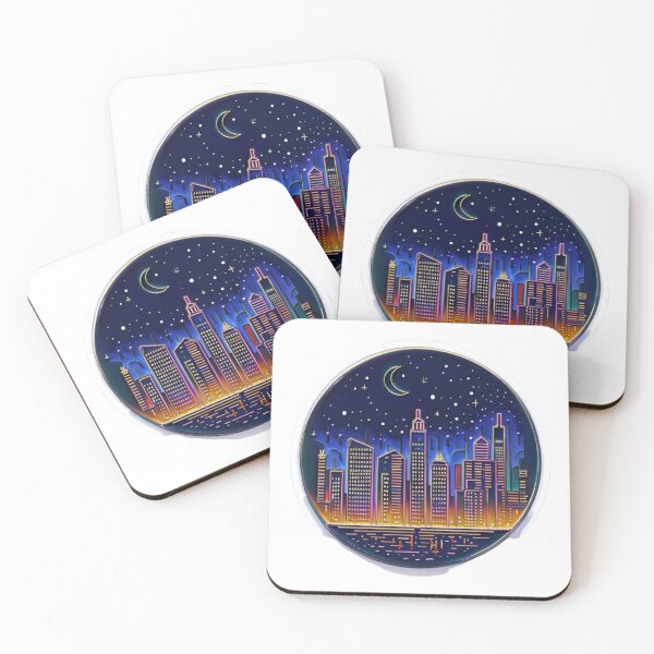 Item preview, Nightlife Cityscape – Premium Reloaded Gift designed and sold by Imaginarium of Chaos falcon88 .