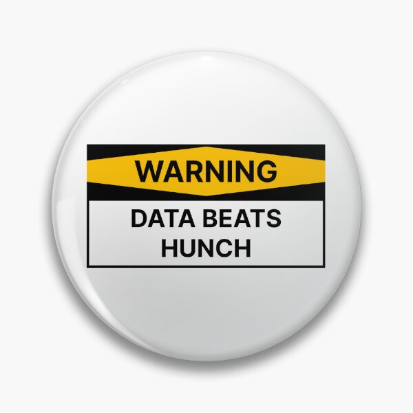 Item preview, Data beats hunch designed and sold by Jiben44.