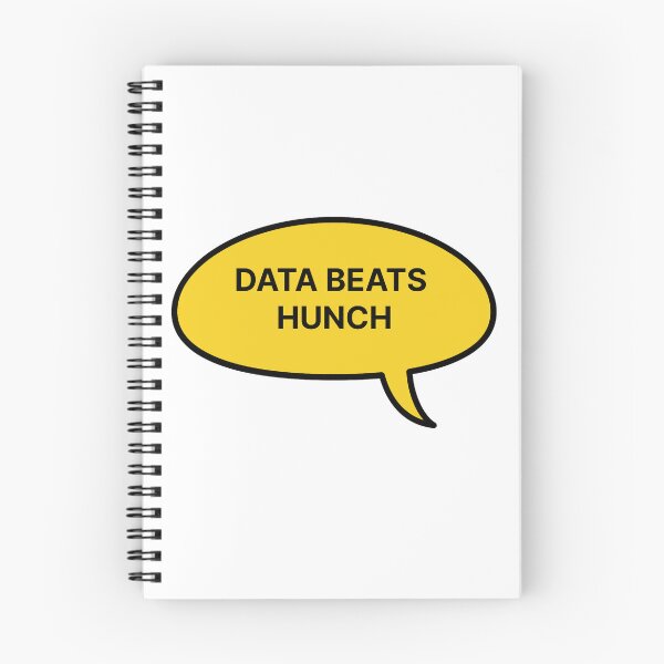 Item preview, Data beats hunch designed and sold by Jiben44.