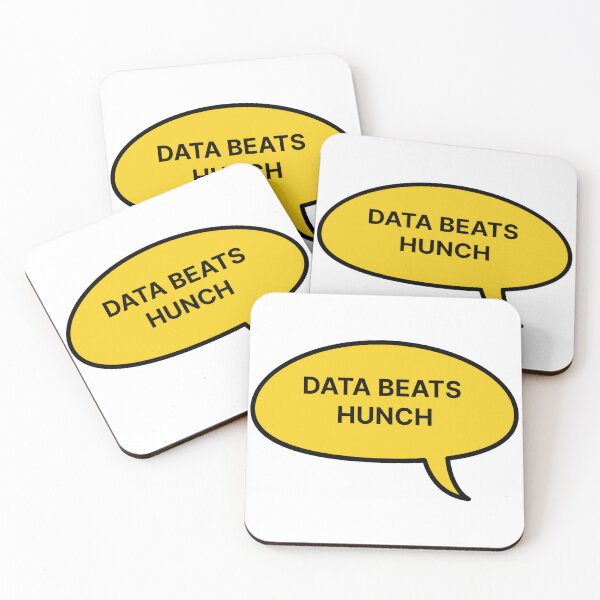 Item preview, Data beats hunch designed and sold by Jiben44.