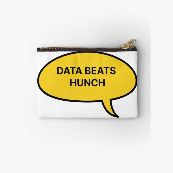 Item preview, Data beats hunch designed and sold by Jiben44.