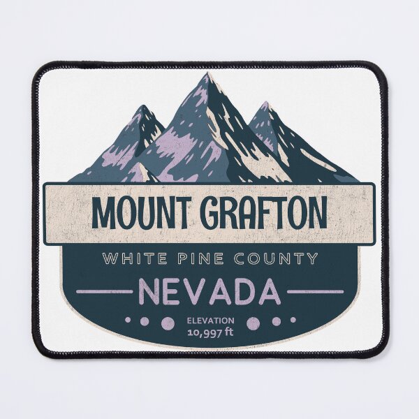 Item preview, Mount Grafton, White Pine County, Nevada, Mountain Design designed and sold by Wanderful-roads.
