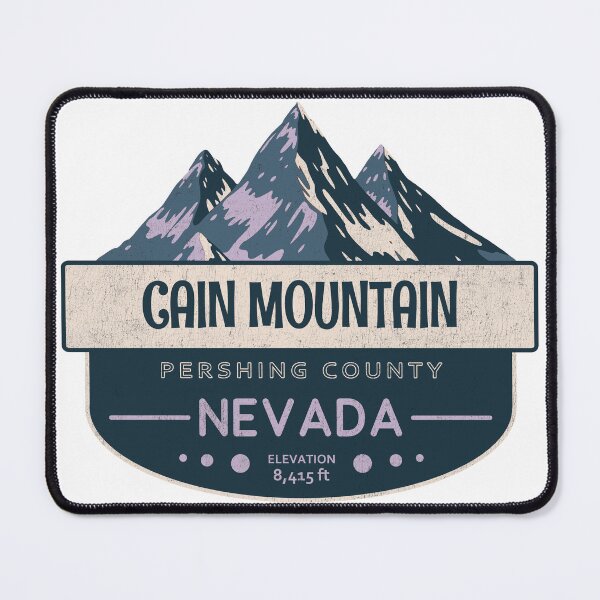Item preview, Cain Mountain, Pershing County, Nevada, Mountain Design designed and sold by Wanderful-roads.