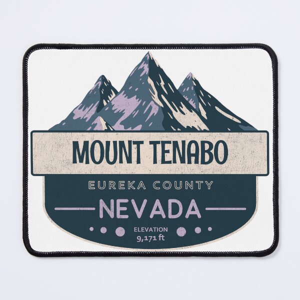 Item preview, Mount Tenabo, Eureka County, Nevada, Mountain Design designed and sold by Wanderful-roads.