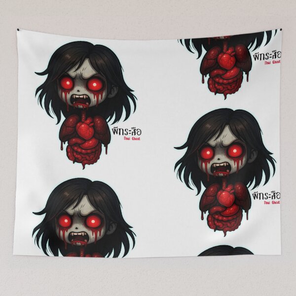 Item preview, Phi Krasue (ผีกระสือ) - Thai Ghost Collection designed and sold by AlapodShop.