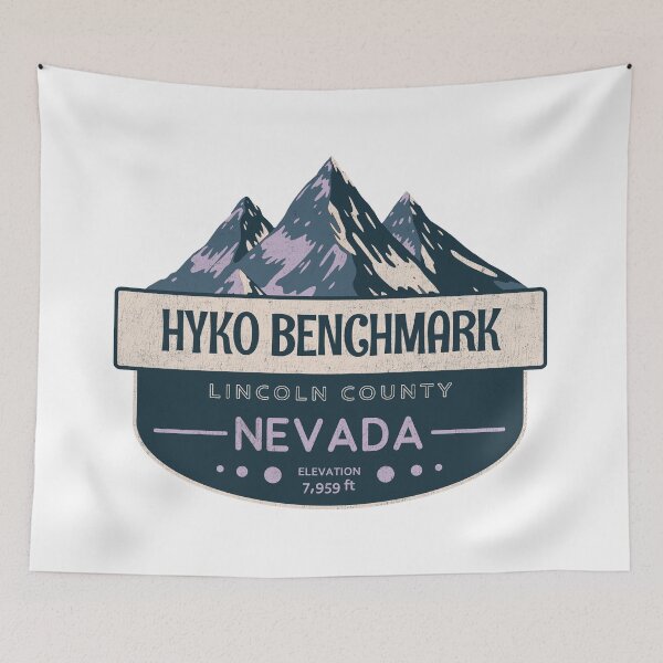 Item preview, Hyko Benchmark, Lincoln County, Nevada, Mountain Design designed and sold by Wanderful-roads.