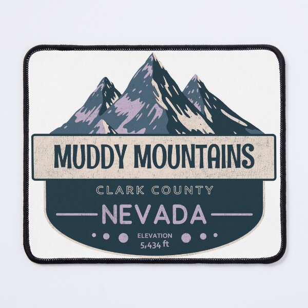 Item preview, Muddy Mountains, Clark County, Nevada, Mountain Design designed and sold by Wanderful-roads.