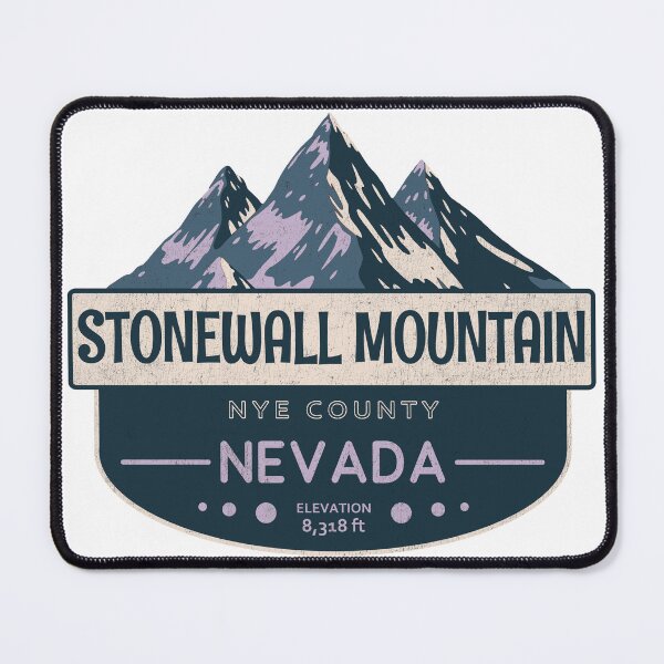 Item preview, Stonewall Mountain, Nye County, Nevada, Mountain Design designed and sold by Wanderful-roads.