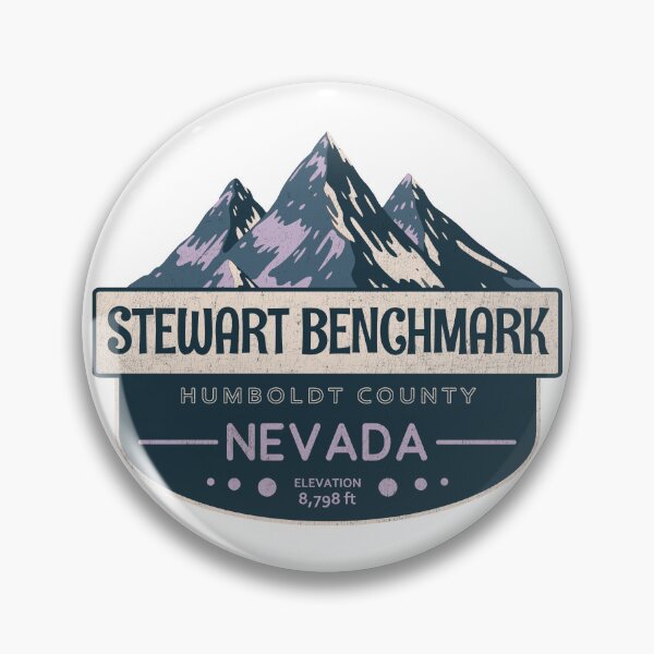 Artikelvorschau, Stewart Benchmark, Humboldt County, Nevada, Bergdesign entworfen und verkauft von Wanderful-roads.