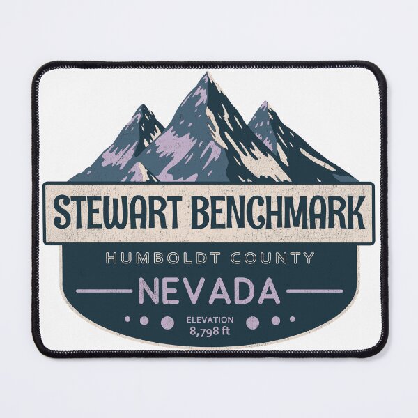 Item preview, Stewart Benchmark, Humboldt County, Nevada, Mountain Design designed and sold by Wanderful-roads.