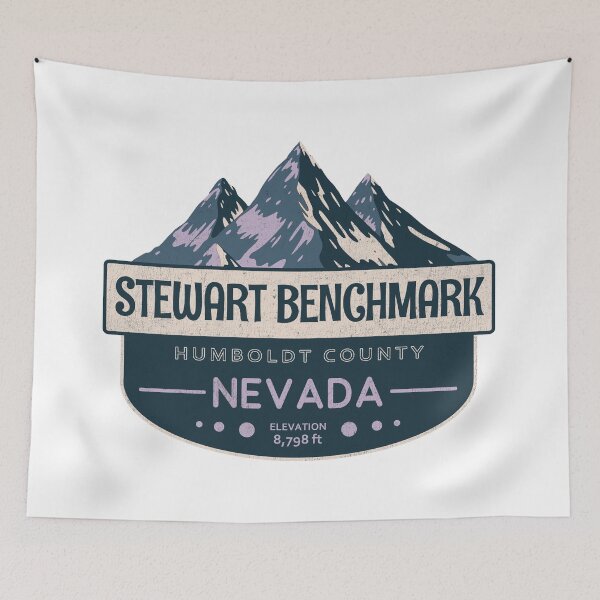 Item preview, Stewart Benchmark, Humboldt County, Nevada, Mountain Design designed and sold by Wanderful-roads.