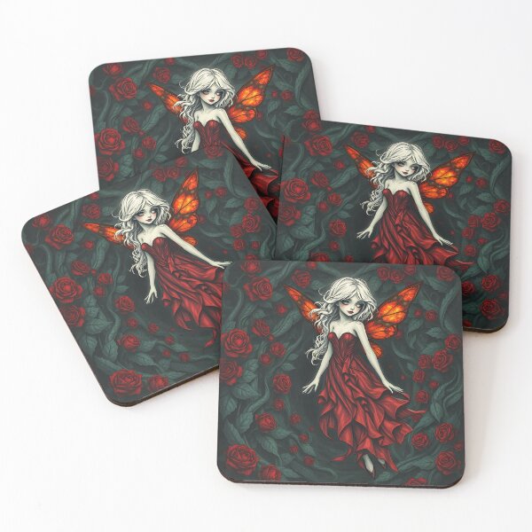 Item preview, Fairy among the roses designed and sold by Cosmic Free Mama.