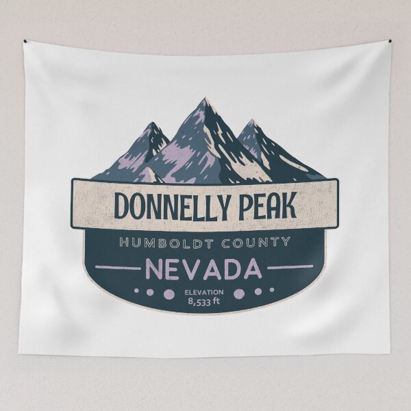 Item preview, Donnelly Peak, Humboldt County, Nevada, Mountain Design designed and sold by Wanderful-roads.