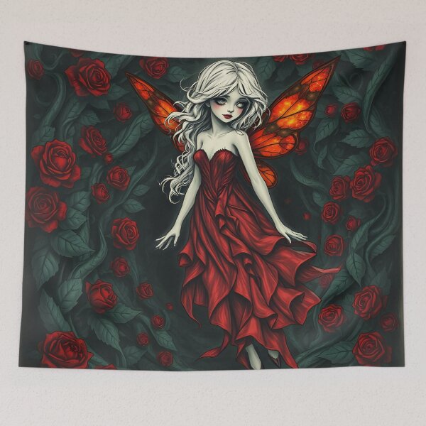 Item preview, Fairy among the roses designed and sold by Cosmic Free Mama.