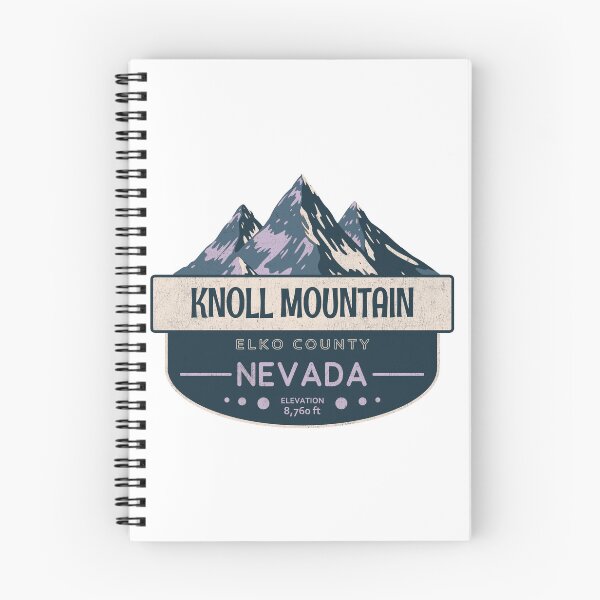Item preview, Knoll Mountain, Elko County, Nevada, Mountain Design designed and sold by Wanderful-roads.