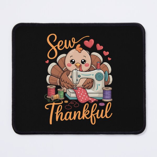 Item preview, Thanksgiving Turkey Sew Thankful designed and sold by brynatshop.