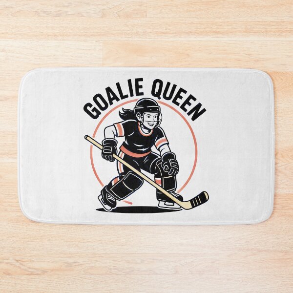 Item preview, Dynamic Female Hockey Goalie designed and sold by SplashTastic.