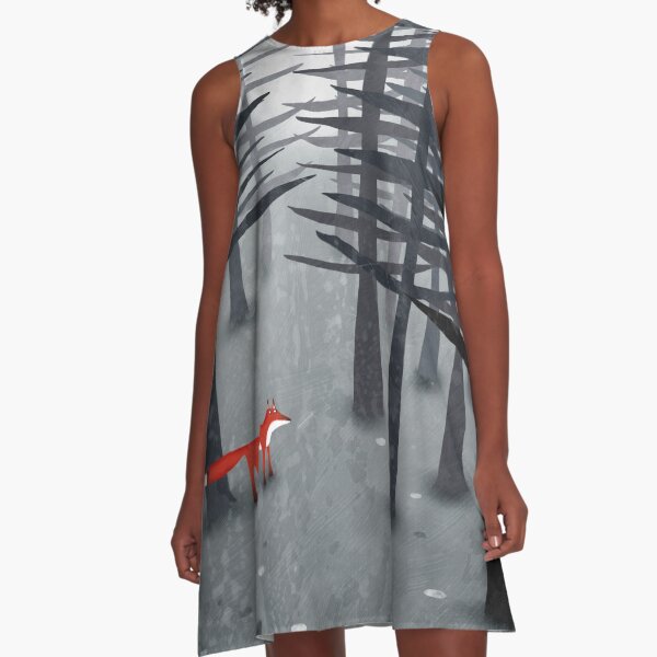 The Fox and the Forest A-Line Dress
