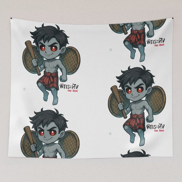 Item preview, Phi Krahang (ผีกระหัง) - Thai Ghost Collection designed and sold by AlapodShop.