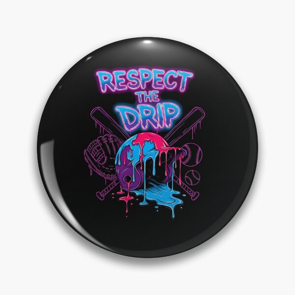 Item preview, Respect The Drip Baseball Cream Dripping Baseball Drip  designed and sold by facegm.